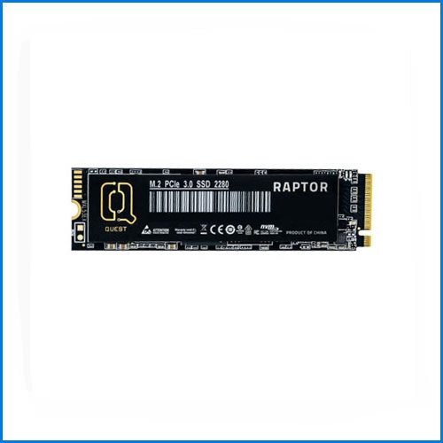 Ổ cứng SSD McQuest Raptor 256GB M.2 NVME PCIe Gen 3x4