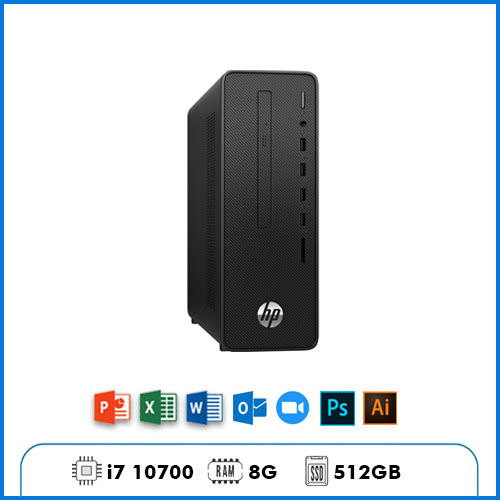 HP 280 Pro G5 SFF Core i7-10700-512gb