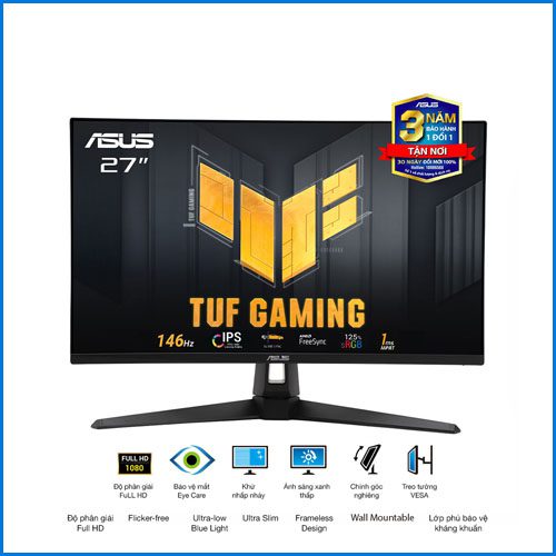 Màn hình ASUS 27inch VG279QE5A Tuf Gaming | FHD - IPS - 146Hz - 1ms - Speaker