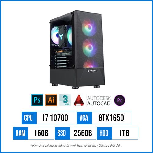PC Designer T16 - Core i7 10700 1