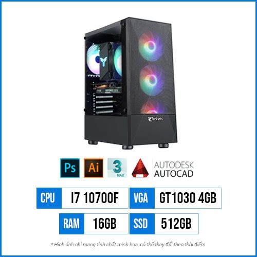 PC Designer T16 - Core i7 10700F 3