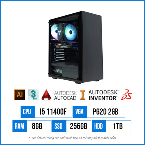 PC Dựng Cad T57 - Core i5 11400F