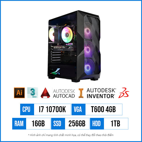 PC Workstation T61 - Core i7 10700K