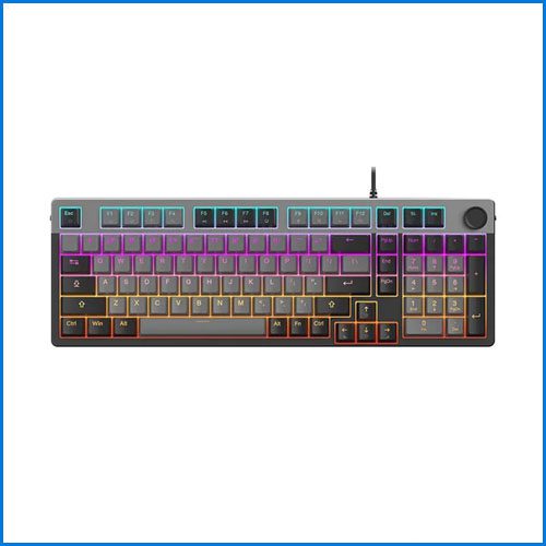 Bàn phím cơ Gaming DAREUEK98L Grey Black_Dream switch