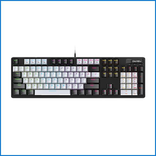 Bàn phím quang cơ Dareu EK1280X Black Grey Optical switch