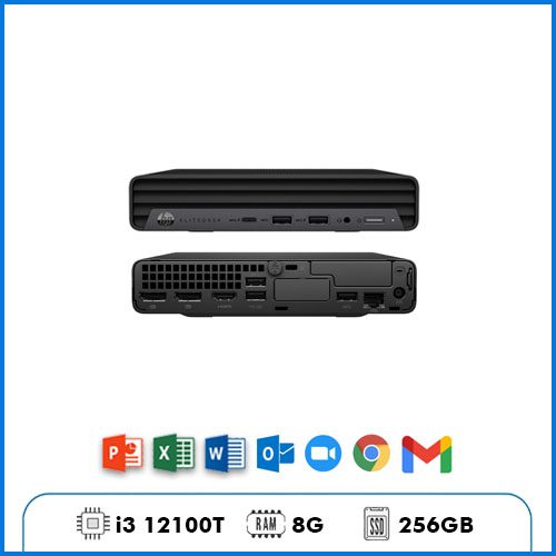 Máy Bộ HP ProDesk 400 G9 Mini - Core i3 12100T