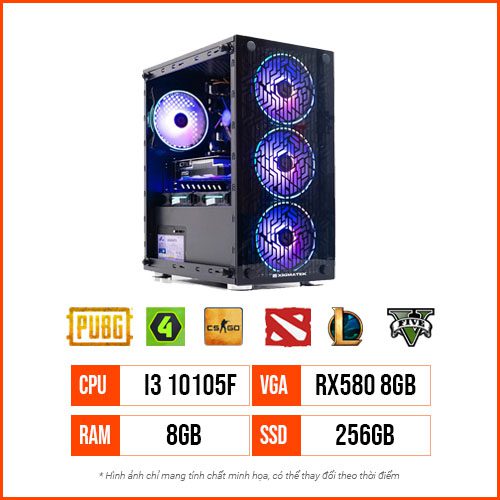 PC Gaming TX16 – i3 10105F 2