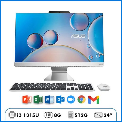 Máy tính All In One Asus A3402WVAK-WPC080W - Core i3-1315U