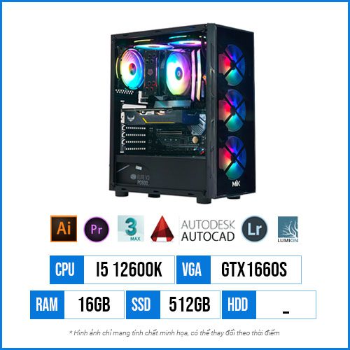 PC Designer T82 - Core i5 12600K