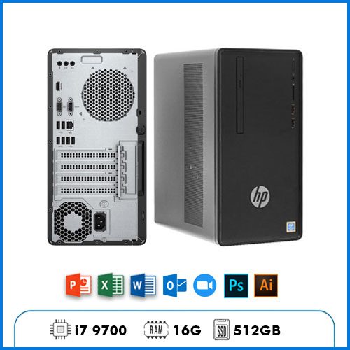 Máy Bộ HP 390 MT Thế Hệ 9 - Core i7 9700