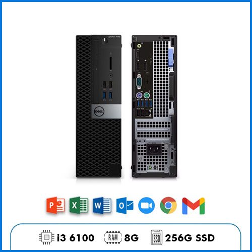 Máy Bộ Kế Toán Dell OptiPlex 7040 SFF6100 – Core i3 6100