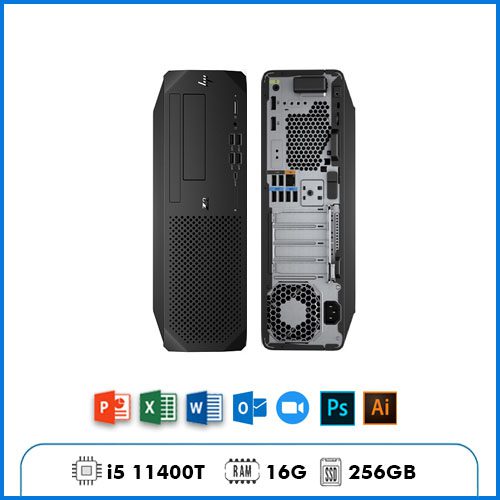 Máy Bộ HP Workstation Z2 G8 SFF Core i5-11400T 256g