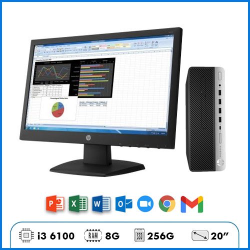Máy Bộ HP Prodesk 600G3 - Core i3 6100 1