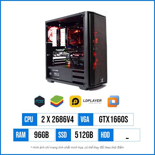 PC Giả Lập GL26 - Dual Xeon E5 2686V4 1