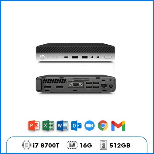 PC HP ProDesk 800 G4 i7 8700T
