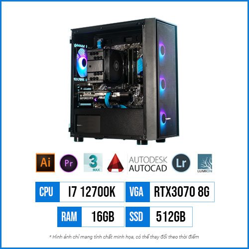 PC Workstation T108 - Core i7 12700K