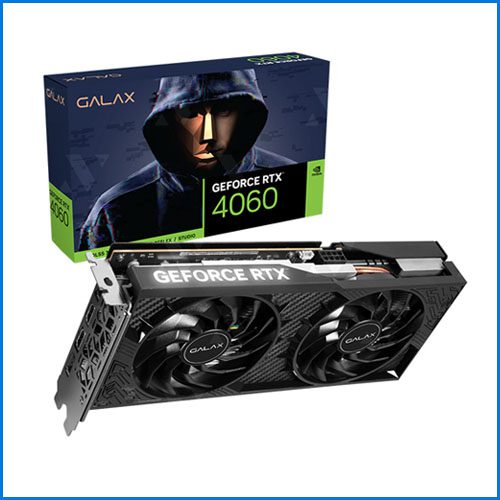 Card màn hình Galax GeForce RTX 4060 1-Click OC 2X