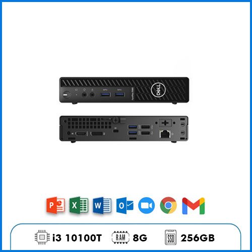 Máy Bộ Dell Optiplex 3080 Mini – Core i3 10100T 8GB