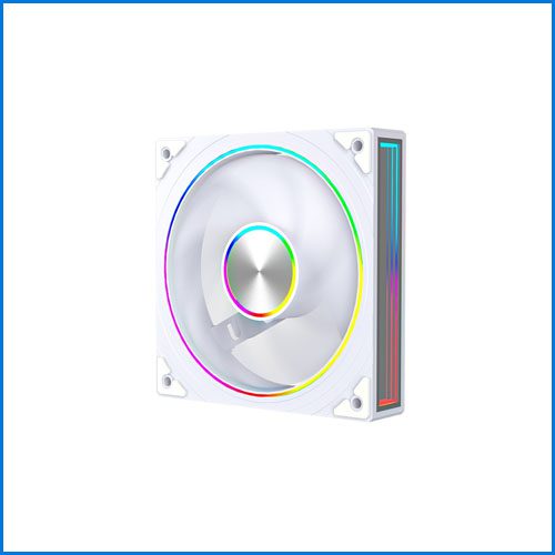 fan case Leopard TransWarp ARGB - white