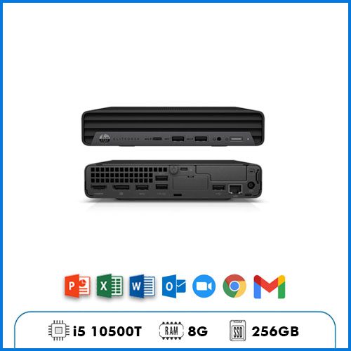 Máy Bộ HP ProDesk 400 G6 Mini - Core i5 10500T 8GB