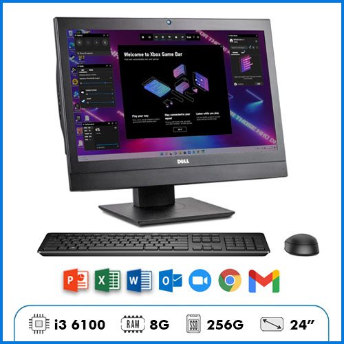 Máy Tính Dell OptiPlex 7440 All in One - Core i3 6100 | 8GB | SSD 256GB | 24"