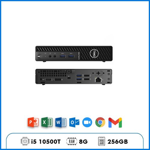 Máy Bộ Dell Optiplex 3080 Mini - Core i5 10500T | 8GB | SSD 256GB